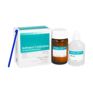 Цинк-поликарбоксилатный фиксирующий цемент химического отверждения Adhesor Carbofine