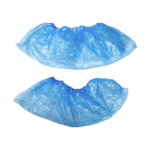 Бахилы полиэтиленовые гладкие эконом (18 мкм) 2.2 гр. (50 пар)